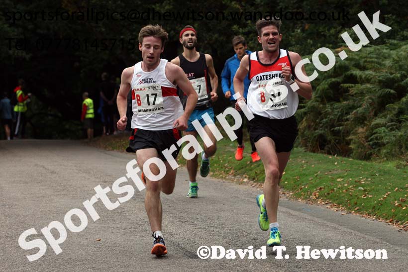 Senior mens 6 stage road relay, English National 6 and 4 Stage Road Relays, Sutton Park, Birmingham. Photo: David T. Hewitson/Sports for All Pics